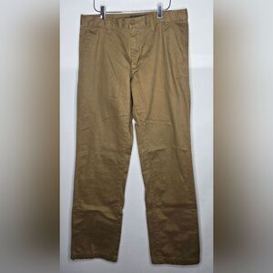 Men's Eddie Bauer Chino Pants - Tan Size 32 x 34 (But see measurements)